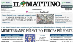 PRIMA PAGINA IL MATTINO OGGI: “Scommesse, è di nuovo bufera”