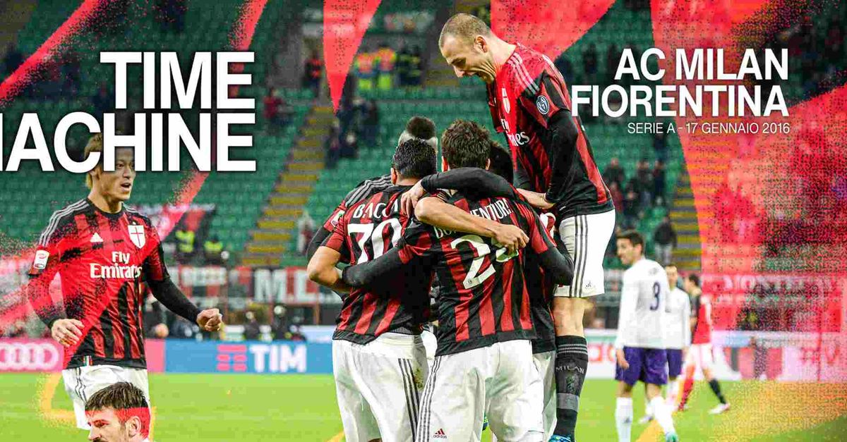 Milan-Fiorentina, time machine: Bacca e Prince ci regalano la vittoria
