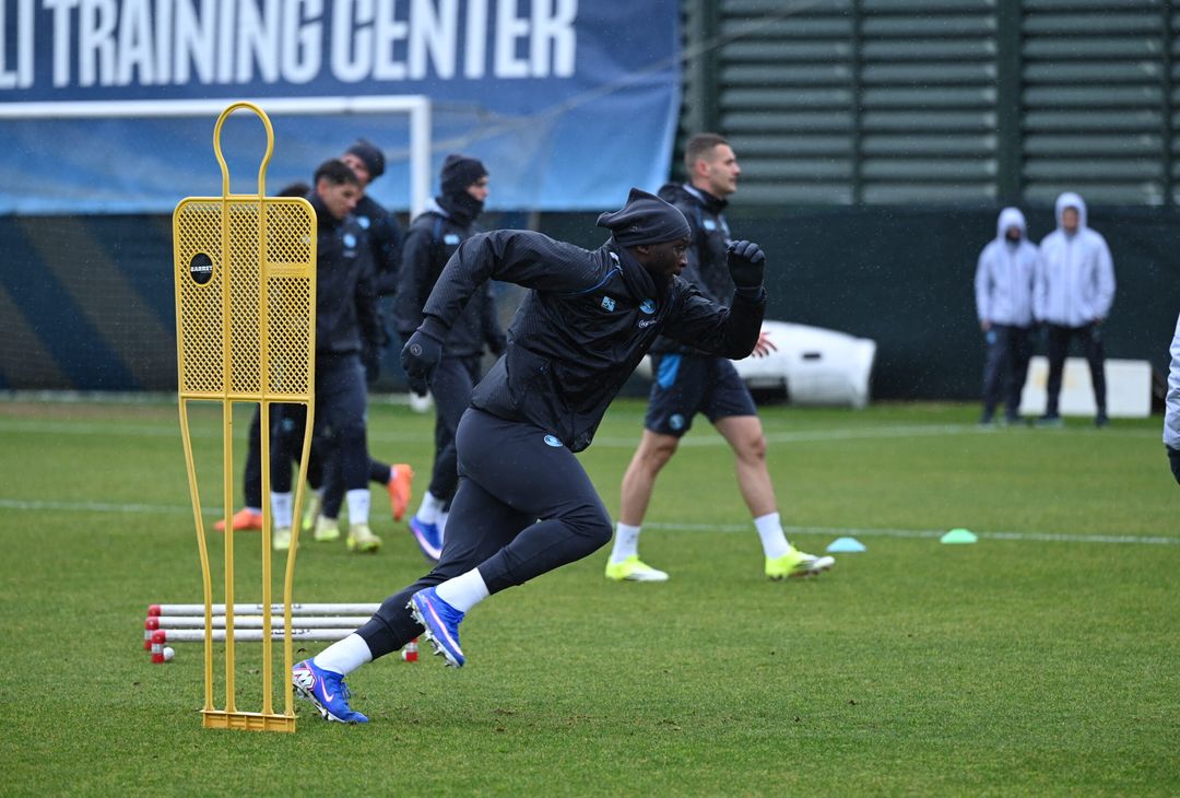 Riecco Lukaku ed Elmas! La rifinitura del Napoli in vista del Copenaghen – GALLERY - immagine 5