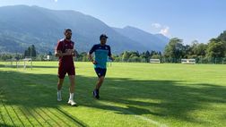 Torino, allenamento mattutino: seduta di scarico per i granata