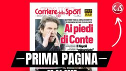 Prima pagina Corriere dello Sport: “Su Conte la minaccia di Juve e Milan”