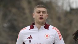 Trigoria, l’allenamento a due giorni dal Como: Dovbyk parzialmente in gruppo