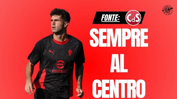 Milan, Pulisic al centro anche con Allegri: il suo valore è più che raddoppiato