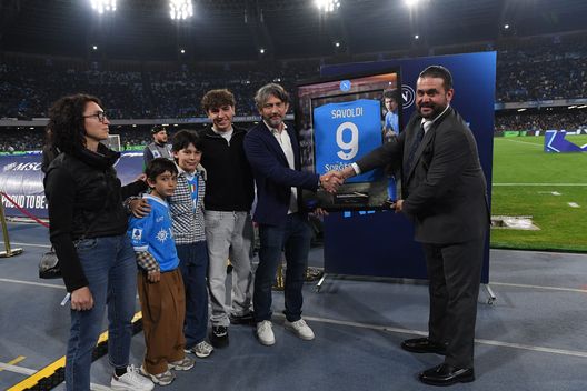 Napoli-Milan, il figlio di Savoldi omaggiato con un regalo speciale LA FOTO- immagine 2