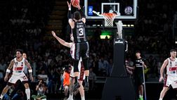 Playoff LBA – La Virtus batte Venezia 103-89 dopo un tempo supplementare