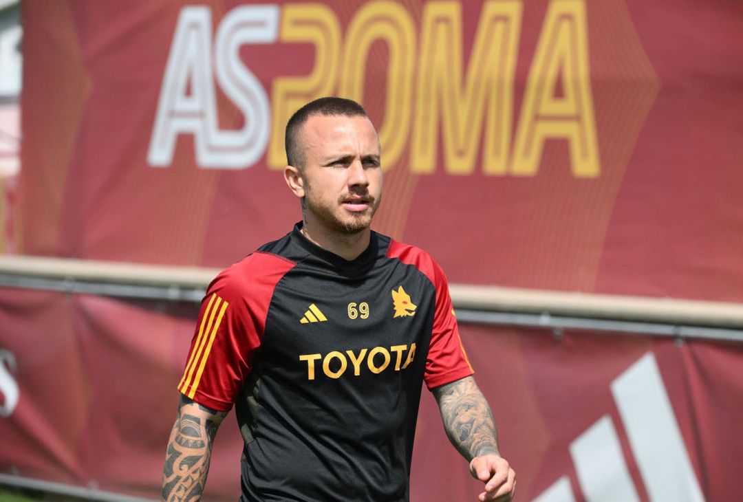 Trigoria, l’allenamento in vista del Bayer: tornano Lukaku e Smalling – FOTO GALLERY - immagine 24