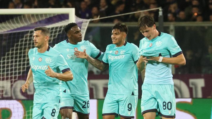 GERMOGLI PH: 26 OTTOBRE 2025 FIRENZE STADIO ARTEMIO FRANCHI CAMPIONATO SERIE A FIORENTINA VS BOLOGNA NELLA FOTO ESULTANZA GOL BOLOGNA CASTRO L’opinione: “Il Bologna deve fare mea culpa. A Firenze poteva vincere” - immagine 1