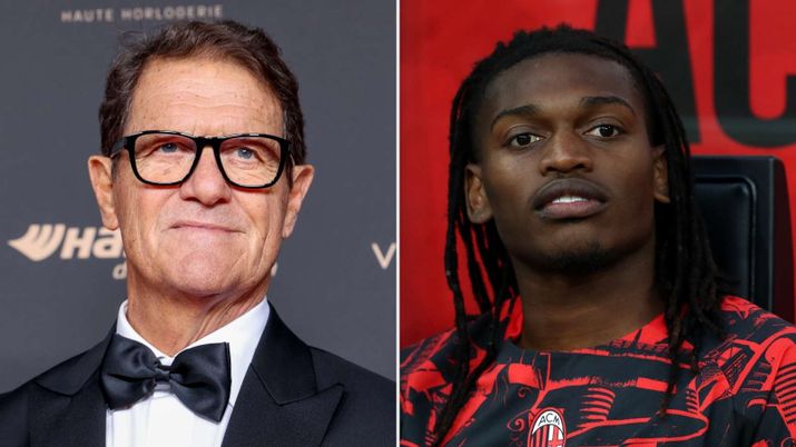 Fabio Capello e Rafael Leao. Milan