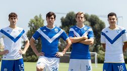 Il Brescia presenta le maglie home e away 2023-24: nel colletto una parola in dialetto