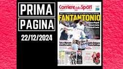 Prima pagina Corriere dello Sport: sorpasso in testa alla Serie A
