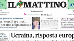 PRIMA PAGINA IL MATTINO OGGI: “Napoli crepacuore”
