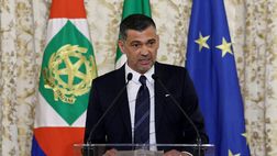 Milan, Conceicao si emoziona davanti a Mattarella prima della Coppa Italia