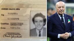 Marotta nuovo presidente dell’Inter. Ma la sua carriera è iniziata come magazziniere