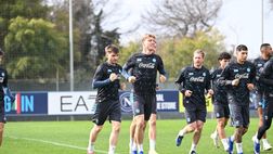 Seduta mattutina per il Napoli alla vigilia del match contro il Lecce: il report