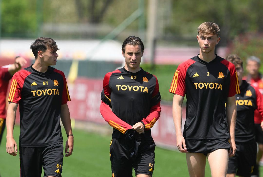 Trigoria, l’allenamento della Roma in vista dell’Atalanta – FOTO GALLERY - immagine 12