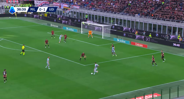 Milan-Udinese 0-3, l’analisi dei gol: tanti errori in difesa per i rossoneri- immagine 6