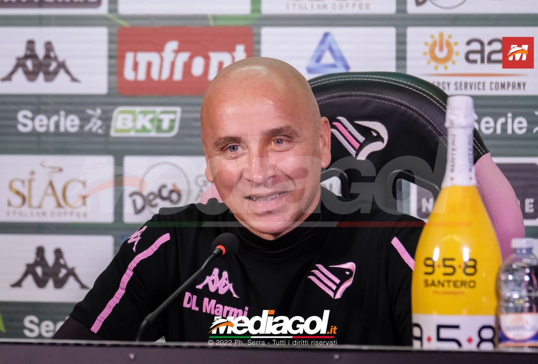 FOTO PALERMO, verso il Venezia: Mister Corini in conferenza stampa (Gallery) - immagine 24