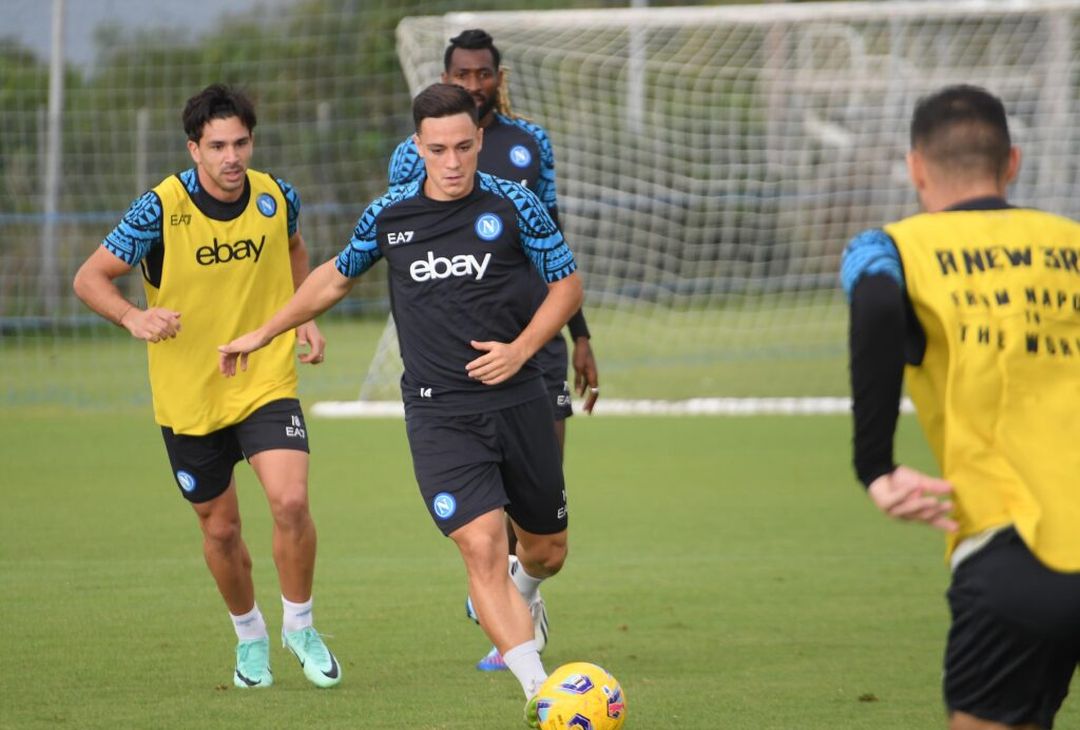 GALLERY Scatti dall'allenamento mattutino al Konami Training Center