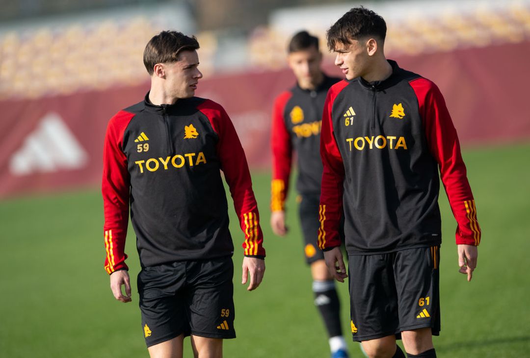 Roma, continua la preparazione in vista del Napoli – FOTO GALLERY - immagine 22