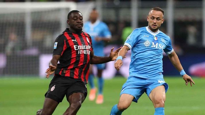 Fofana e Lobotka in Milan-Napoli | Serie A News (foto Getty Images) Varriale: 'Scudetto? Problema dell'Inter. Napoli-Milan sfugge ai pronostici'