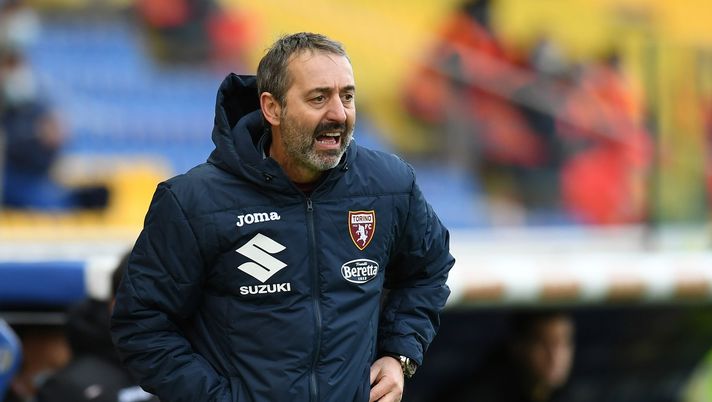 PARMA, ITALY - JANUARY 03: Marco Giampaolo, head coach of Torino reacts during the Serie A match between Parma Calcio and Torino FC at Stadio Ennio Tardini on January 03, 2021 in Parma, Italy. Sporting stadiums around Italy remain under strict restrictions due to the Coronavirus Pandemic as Government social distancing laws prohibit fans inside venues resulting in games being played behind closed doors. (Photo by Alessandro Sabattini/Getty Images) Giampaolo pre Torino-Spezia: “Segre playmaker. Chi ha paura di vincere faccia altro”- immagine 2