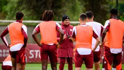 Trigoria, allenamento mattutino in vista dell’Atalanta: out Pellegrini