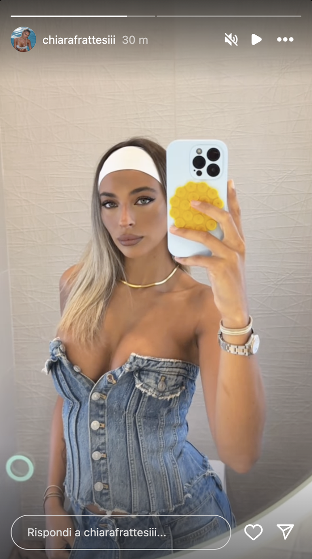 Chiara Frattesi lascia senza fiato i fan: look sexy per la compagna di Geolier- immagine 4