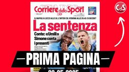 Prima pagina Corriere dello Sport: Pippo Inzaghi re della Serie B