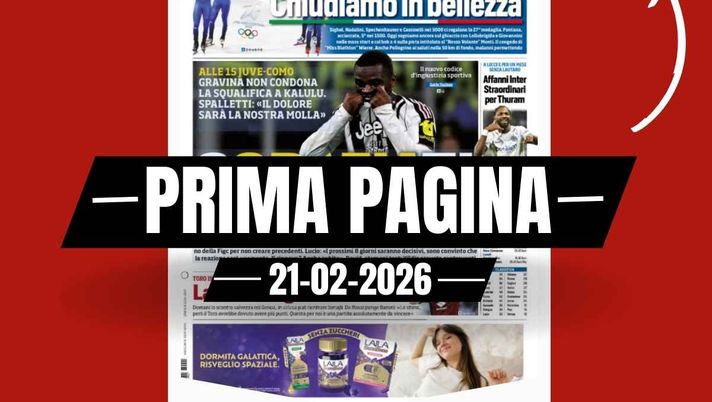 Prima pagina Tuttosport: spazio a mercato e alla Serie A