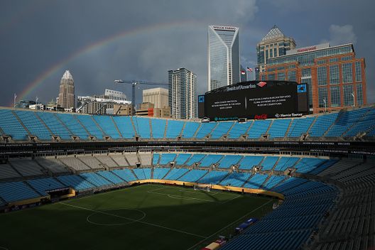 Bank of America Stadium di Charlotte, luogo della sospensione della partita tra Chelsea e Benfica (Photo by Jared C. Tilton - FIFA/FIFA via Getty Images) Chelsea-Benfica dura 4 ore e 38 minuti, Maresca: “Questo non è calcio”- immagine 4