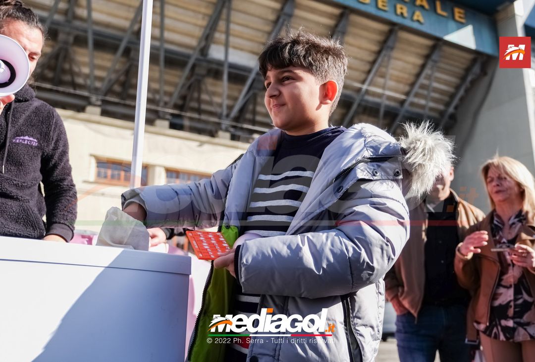 FOTO PALERMO: Tombola con Stefano Piazza e Chris Clun al ‘Renzo Barbera’ (Gallery) - immagine 45