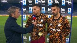 Roma, Celik: “Contento per il gol”. Pellegrini: “Lavorare con Gasperini…”