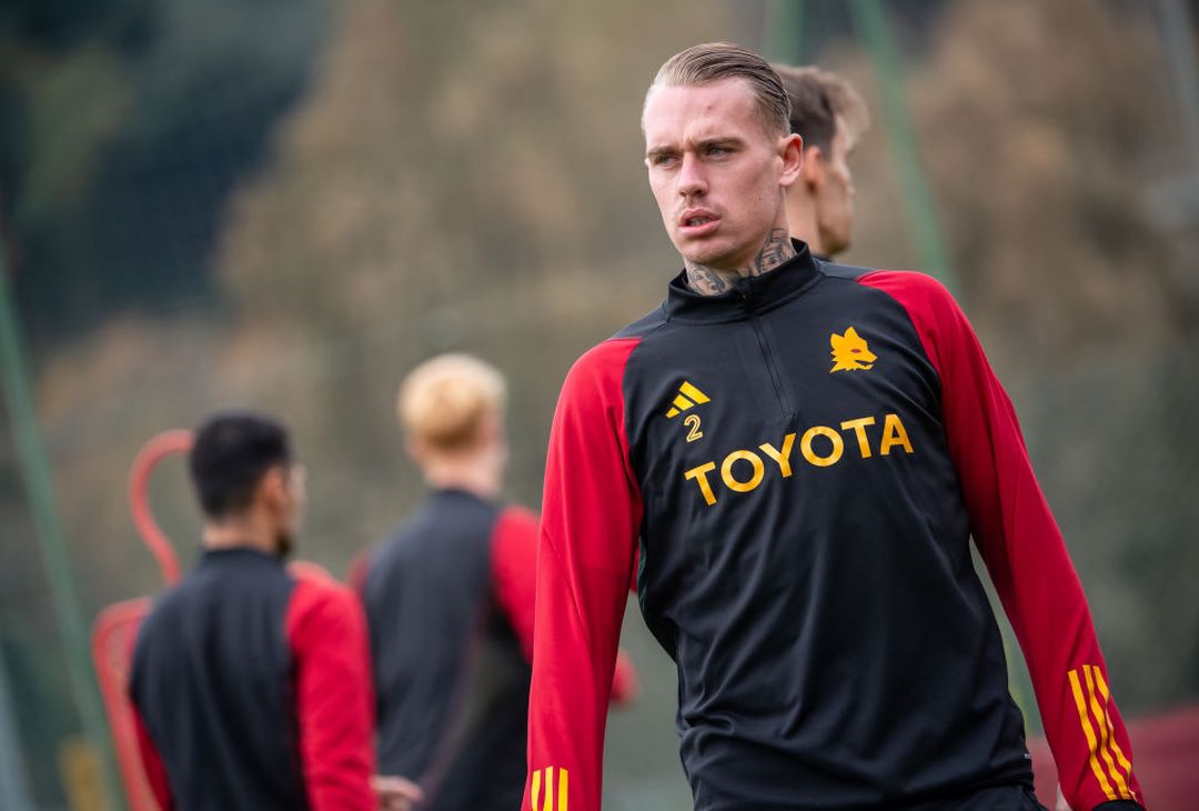 La rifinitura della Roma in vista dello Sheriff – FOTO GALLERY - immagine 12