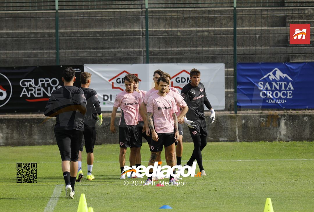 FOTO, Ritiro Palermo FC: la gallery del primo giorno di allenamenti a Chatillon - immagine 17