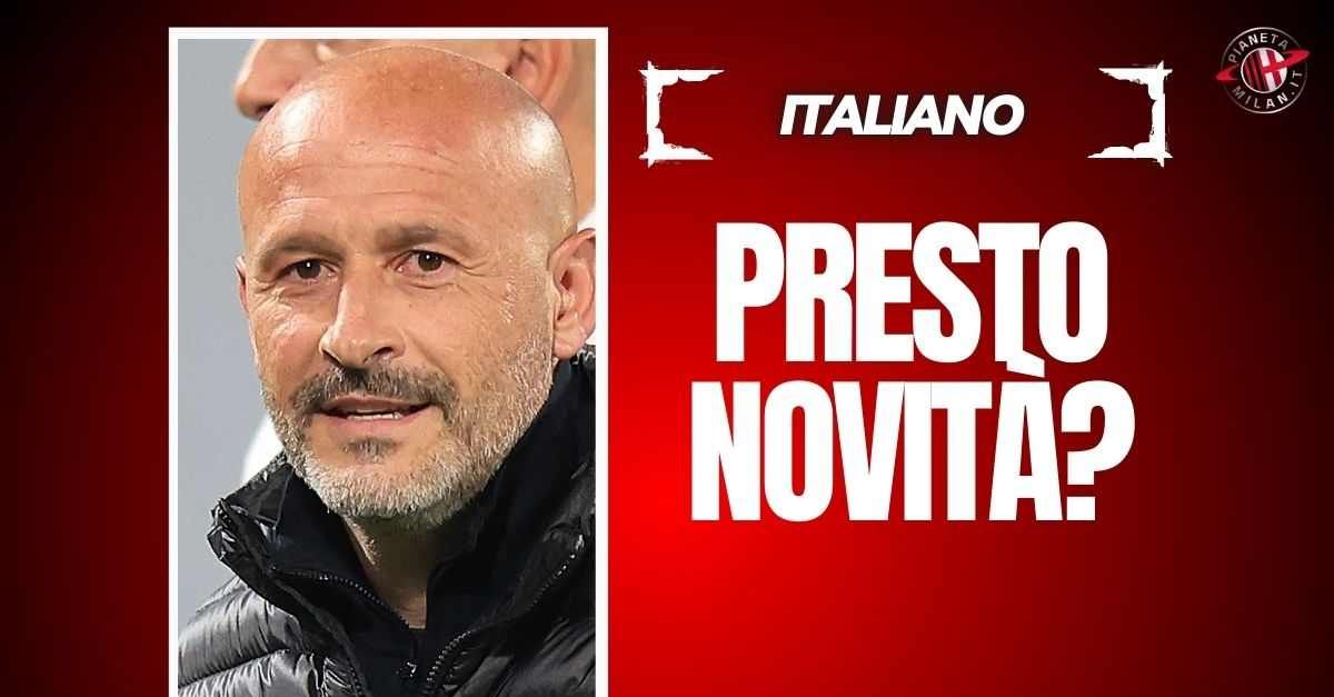allenatore milan schira italiano previsto nuovo incontro col bologna