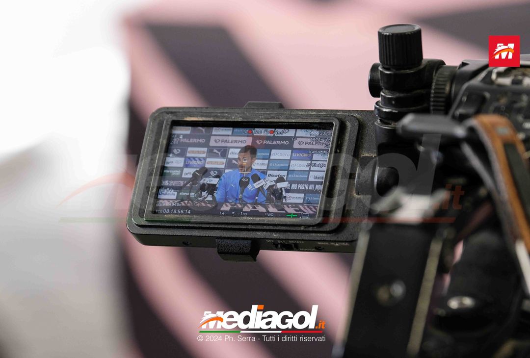 FOTO PALERMO, Dionisi in conferenza post amichevole con Sondrio (Gallery) - immagine 14