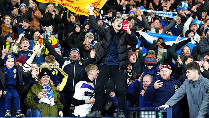 scozia esultanza dei tifosi provoca un piccolo terremoto