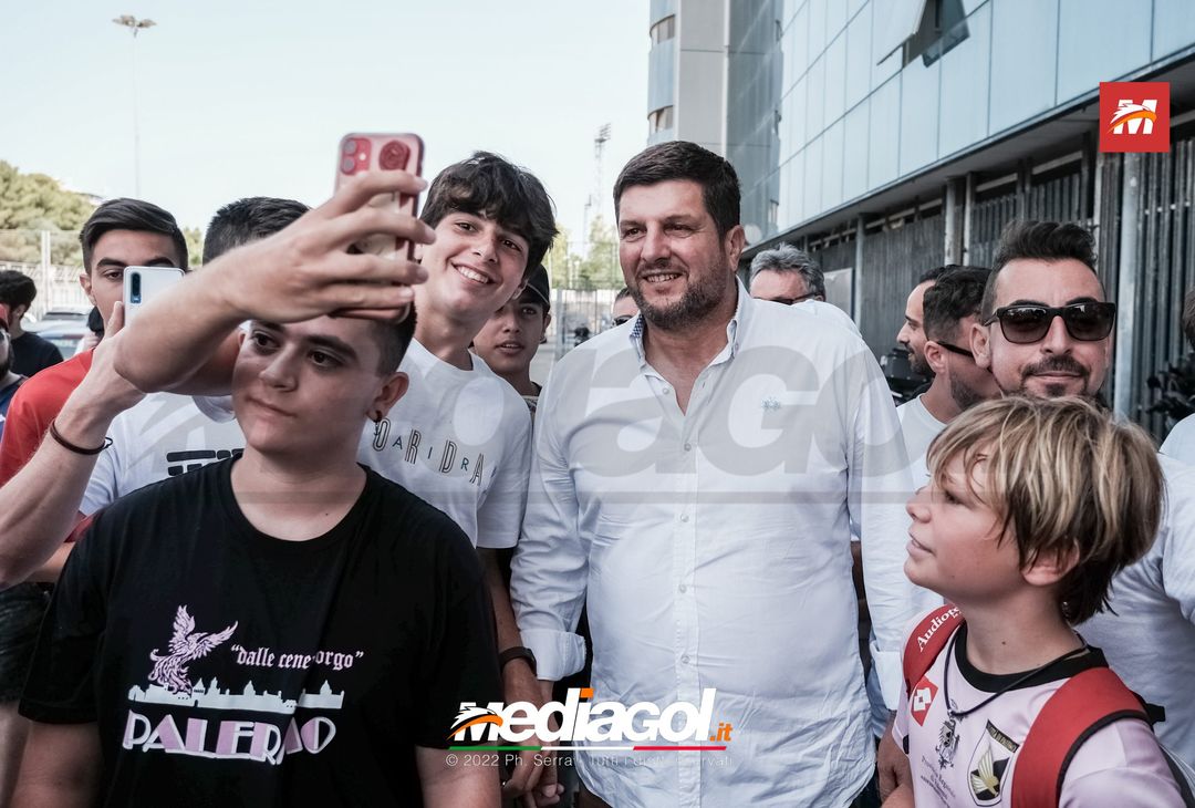 FOTO Palermo, arrivo al Barbera del City Group e conferenza Mirri e Soriano (Gallery) - immagine 44