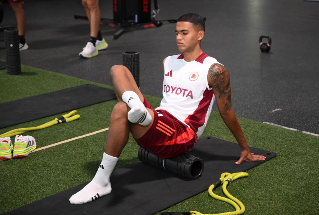 Roma, continua il ritiro: scarico dopo l’amichevole contro il Latina – FOTO GALLERY - immagine 23