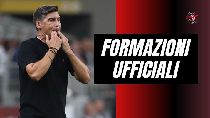 Formazioni ufficiali Parma-Milan Serie A 2024-2025