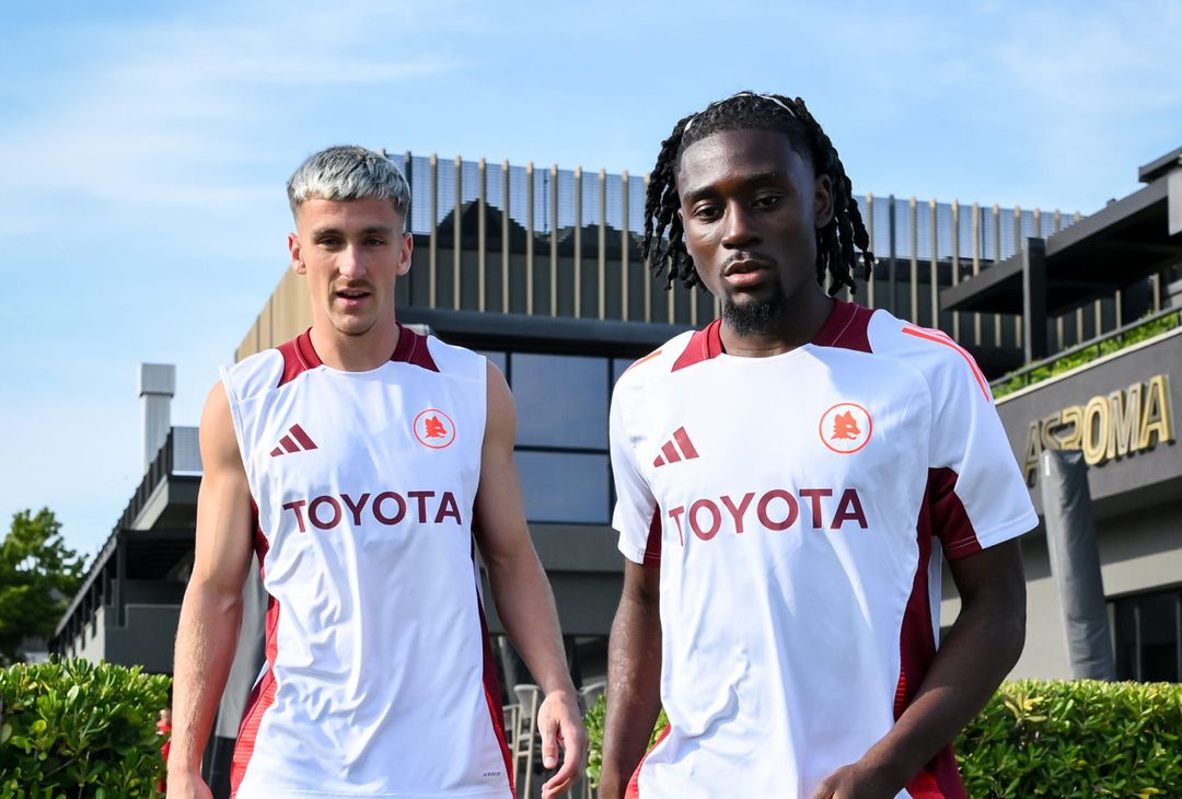 Trigoria, rifinitura in vista della Juventus – FOTO GALLERY - immagine 5