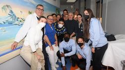 Inter: per Lautaro, Darmian e Carlos Augusto visita ai piccoli pazienti degli ospedali milanesi