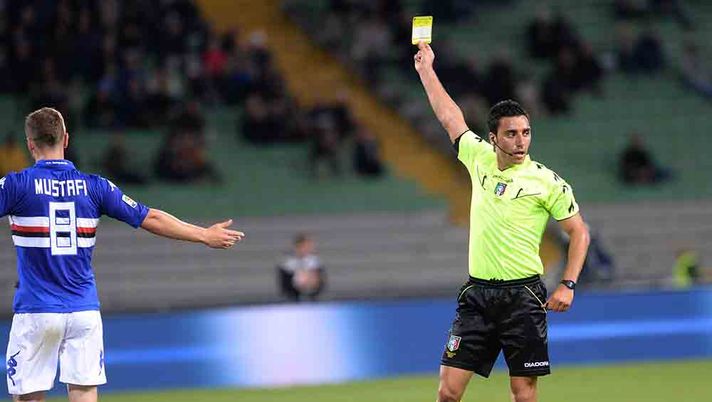 Arbitro, precedenti, Saia