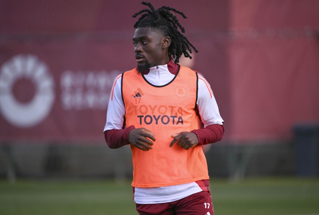 Trigoria, il primo allenamento in vista del Bologna dopo il derby – FOTO GALLERY - immagine 16