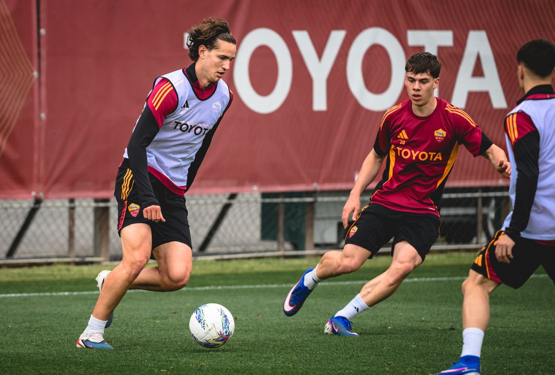 Trigoria, la ripresa degli allenamenti in vista dell’Atalanta – FOTO GALLERY - immagine 10