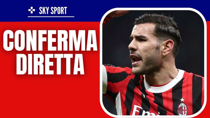 Theo Hernández AC Milan Como-Milan 1-2 Serie A 2024-2025