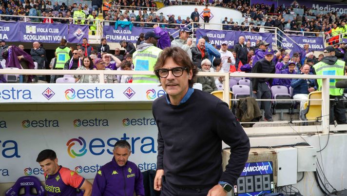 GERMOGLI PH: 10 MAGGIO 2026 FIRENZE STADIO ARTEMIO FRANCHI SERIE A FIORENTINA VS GENOA NELLA FOTO VANOLI Vanoli difende la Fiorentina: “I tifosi meritano di più, ma la salvezza è storica” - immagine 1