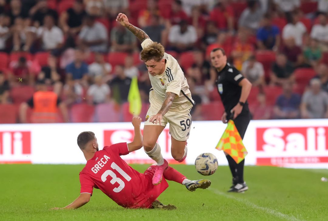 Amichevole, Partizani-Roma 1-2 – FOTO GALLERY - immagine 43