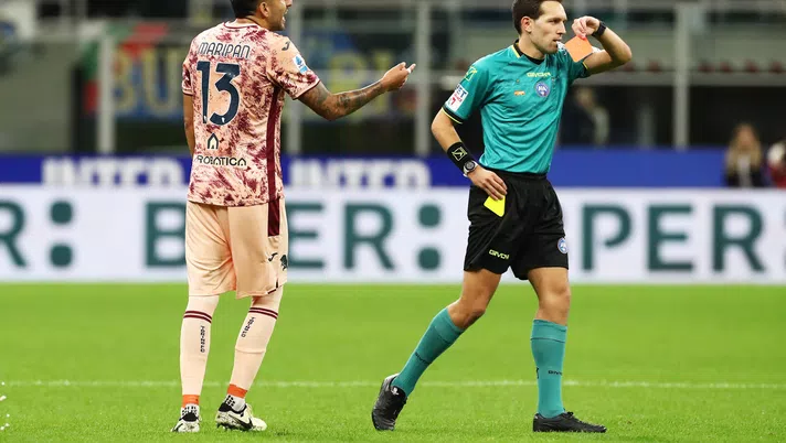 Inter-Torino 2-1: espulso Maripan, granata sotto di un gol e di un uomo al 45′ - immagine 1