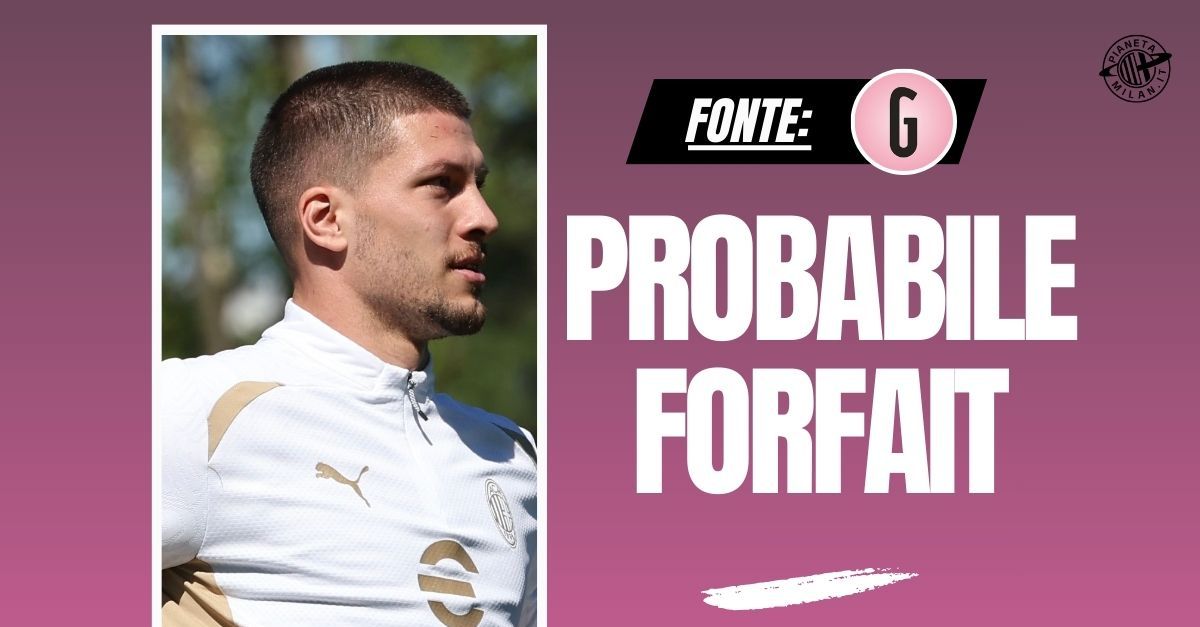 Genoa Milan da Pianetamilan.it genoamilan jovic in dubbio ecco quando tornerà ad allenarsi in gruppo
